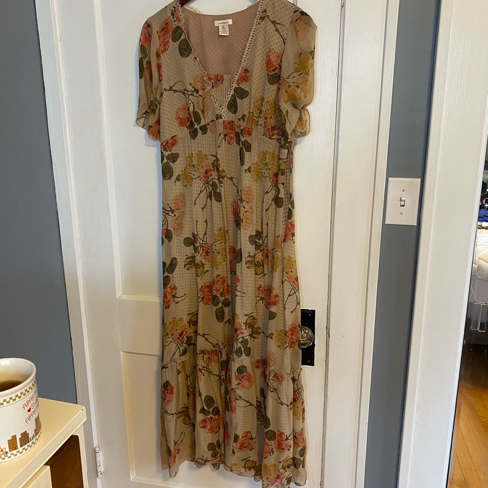 Sundance floral dress size 12 great condition, perfect for a summer wedding!